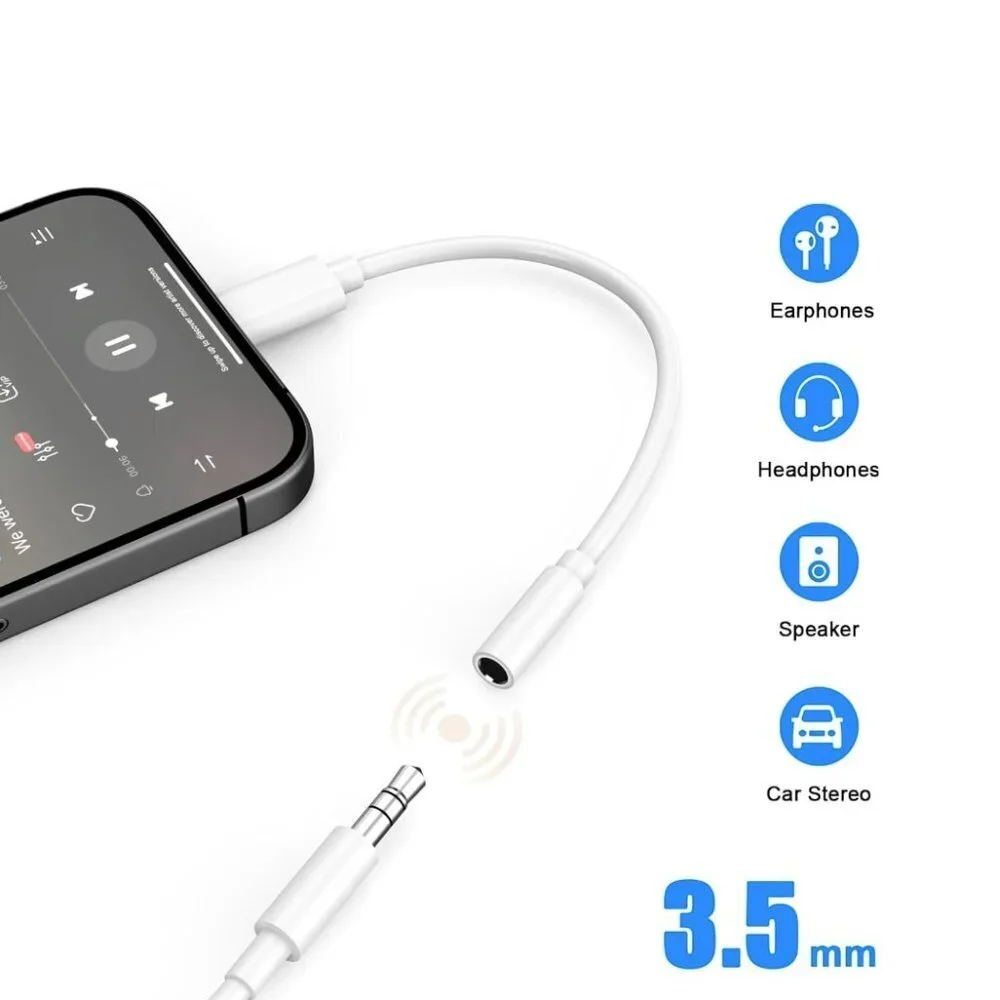 iPhone 15 Headphone Data Cable Adapter